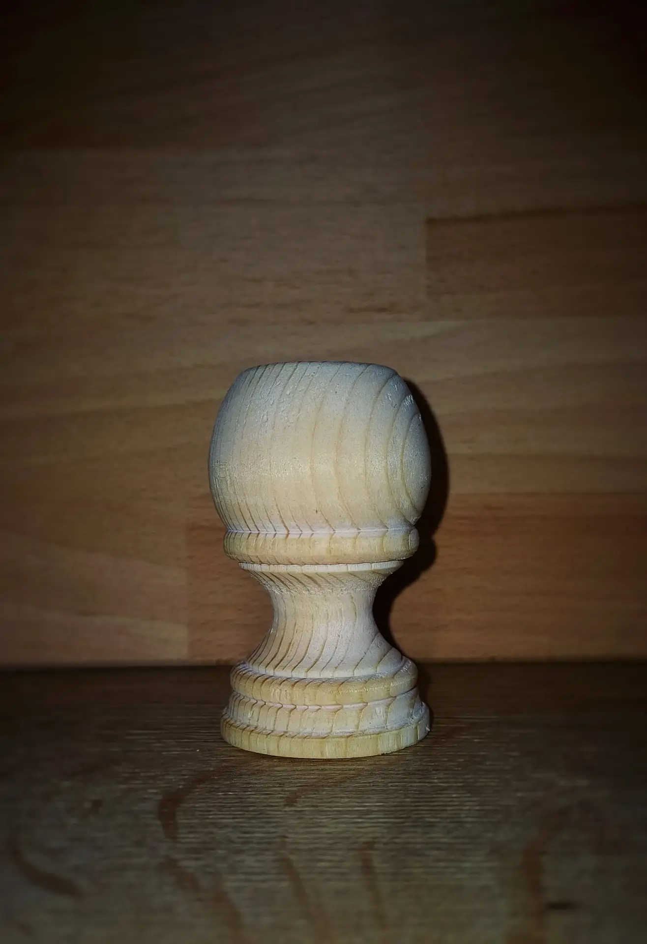 Silbermann register knop